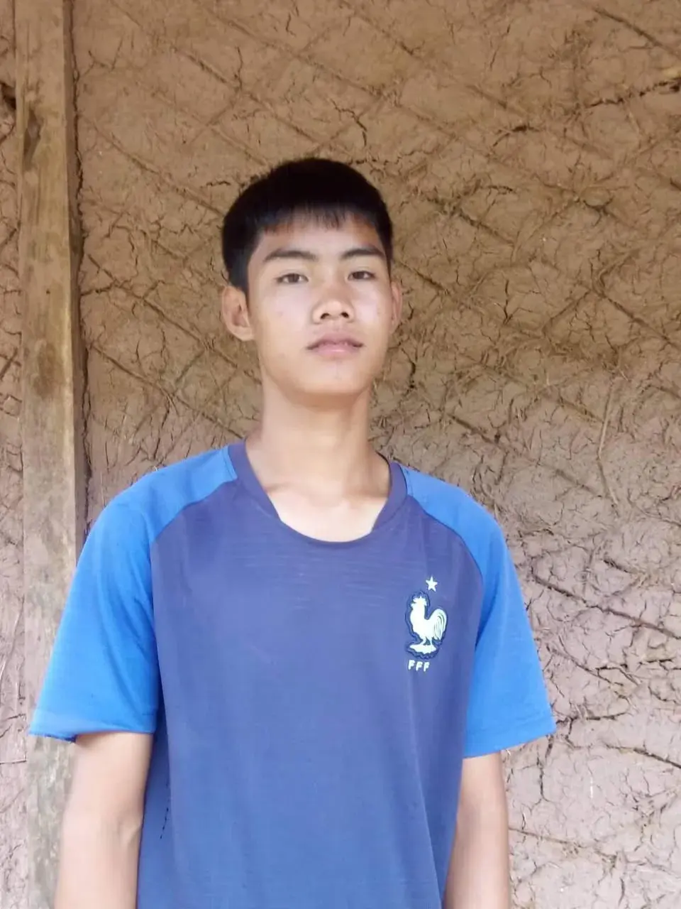 Portrait of Lỳ Kiên Hoà at his family home